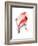 Red Cardinal, 2016-John Keeling-Framed Giclee Print