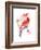 Red Cardinal, 2016-John Keeling-Framed Giclee Print