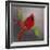 Red Cardinal I-Regina Moore-Framed Art Print