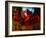 Red Cardinal Thai Temp-Daniel Stanford-Framed Art Print