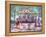 Red Carousel-Judy Mastrangelo-Framed Premier Image Canvas