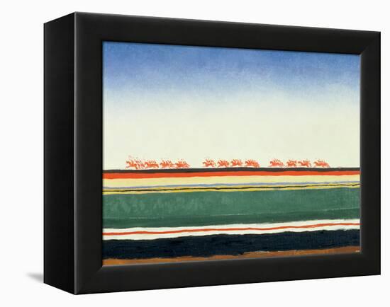 Red Cavalry, 1928-32-Kasimir Malevich-Framed Premier Image Canvas