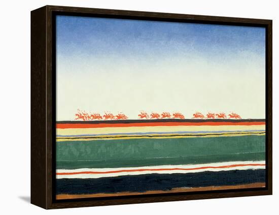 Red Cavalry, 1928-32-Kasimir Malevich-Framed Premier Image Canvas