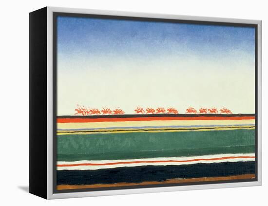 Red Cavalry, 1928-32-Kasimir Malevich-Framed Premier Image Canvas