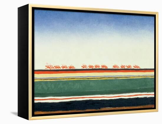 Red Cavalry, 1928-32-Kasimir Malevich-Framed Premier Image Canvas