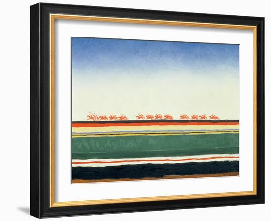 Red Cavalry, 1928-32-Kasimir Malevich-Framed Giclee Print