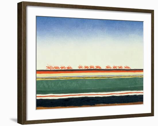 Red Cavalry, 1928-32-Kasimir Malevich-Framed Giclee Print