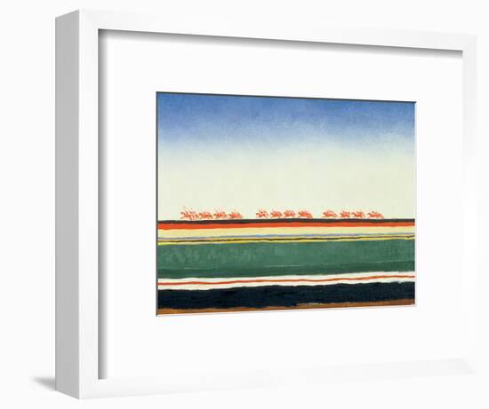 Red Cavalry, 1928-32-Kasimir Malevich-Framed Giclee Print