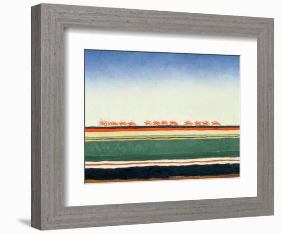 Red Cavalry, 1928-32-Kasimir Malevich-Framed Premium Giclee Print