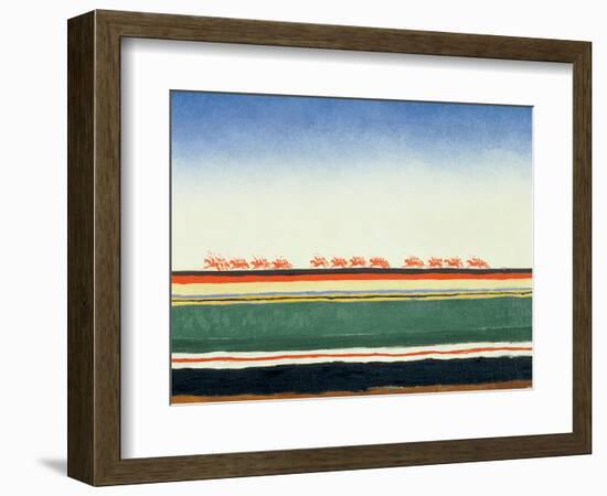 Red Cavalry, 1928-32-Kasimir Malevich-Framed Premium Giclee Print