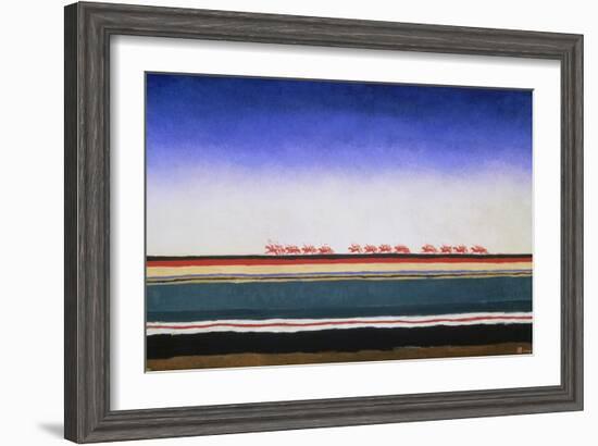 Red Cavalry, 1928-Kasimir Malevich-Framed Giclee Print