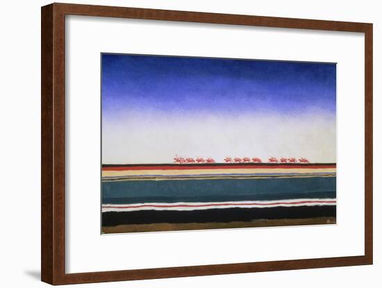 Red Cavalry, 1928-Kasimir Malevich-Framed Giclee Print