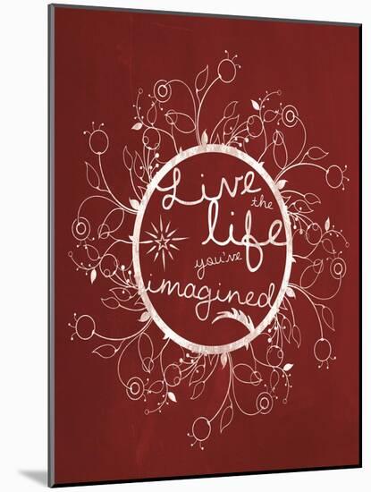 Red Chalk Imagine-Lauren Gibbons-Mounted Art Print