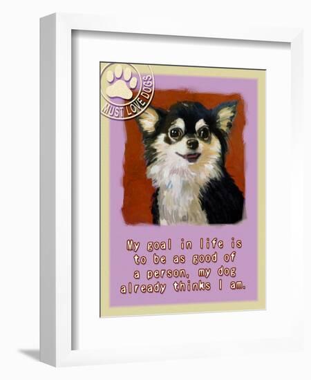 Red Chihuahua-Cathy Cute-Framed Giclee Print