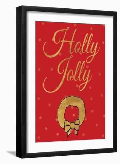 Red Christmas II-null-Framed Art Print