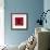 Red Circle-Alex Dunn-Framed Giclee Print displayed on a wall
