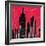 Red Cityscape-Paul Brent-Framed Art Print