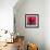 Red Cityscape-Paul Brent-Framed Art Print displayed on a wall