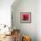 Red Cityscape-Paul Brent-Framed Art Print displayed on a wall