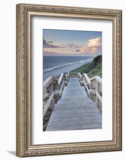 Red Cliff, Kampen, Sylt, North Frisian Islands, Nordfriesland, Schleswig Holstein, Germany, Europe-Markus Lange-Framed Photographic Print