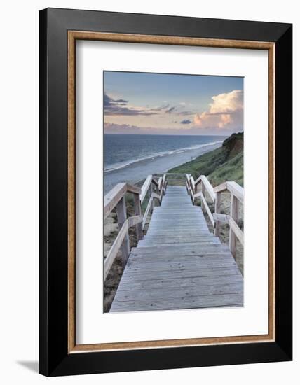 Red Cliff, Kampen, Sylt, North Frisian Islands, Nordfriesland, Schleswig Holstein, Germany, Europe-Markus Lange-Framed Photographic Print