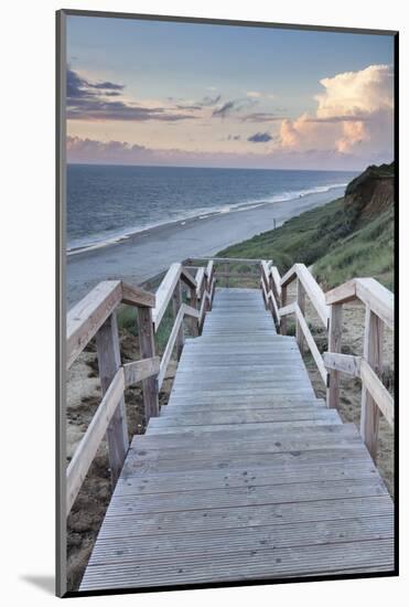 Red Cliff, Kampen, Sylt, North Frisian Islands, Nordfriesland, Schleswig Holstein, Germany, Europe-Markus Lange-Mounted Photographic Print