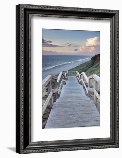 Red Cliff, Kampen, Sylt, North Frisian Islands, Nordfriesland, Schleswig Holstein, Germany, Europe-Markus Lange-Framed Photographic Print