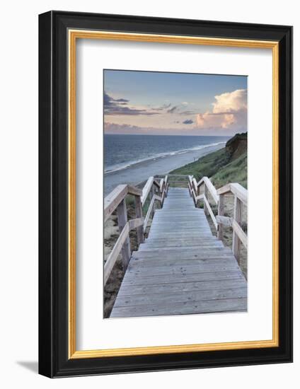 Red Cliff, Kampen, Sylt, North Frisian Islands, Nordfriesland, Schleswig Holstein, Germany, Europe-Markus Lange-Framed Photographic Print