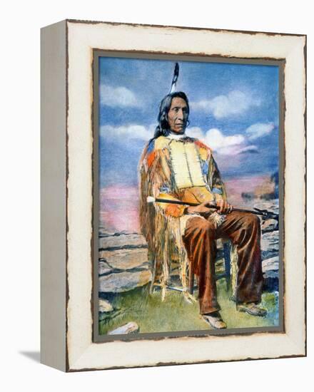 Red Cloud (1822-1909)-null-Framed Premier Image Canvas