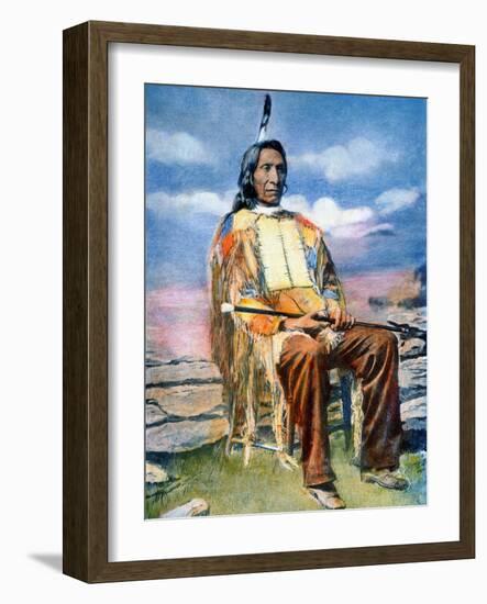Red Cloud (1822-1909)-null-Framed Photographic Print