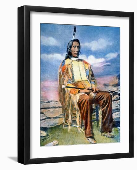 Red Cloud (1822-1909)-null-Framed Photographic Print