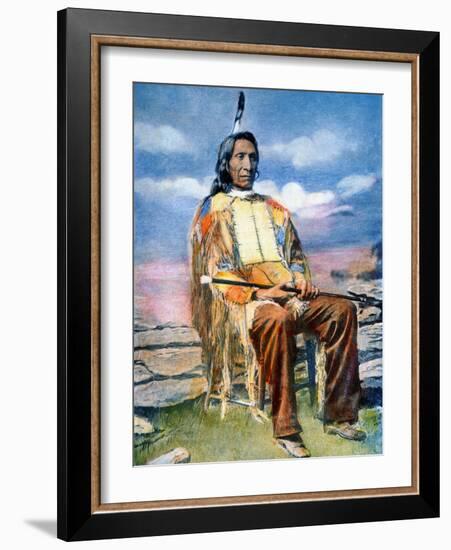 Red Cloud (1822-1909)-null-Framed Photographic Print