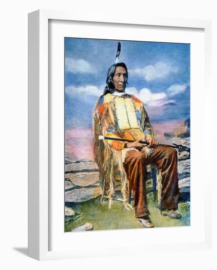 Red Cloud (1822-1909)-null-Framed Photographic Print