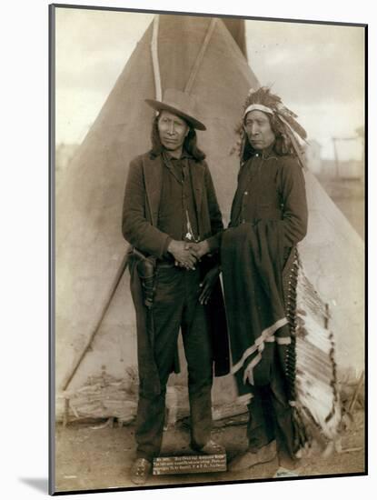 Red Cloud and American Horse, 1891-John C. H. Grabill-Mounted Photographic Print