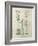 Red Clover and Aube.B: Bellidis, Onobrychis and Hyssopus, The Book of Simple Medicines-Robinet Testard-Framed Giclee Print