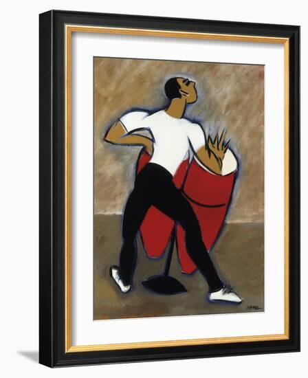 Red Congas-Marsha Hammel-Framed Giclee Print