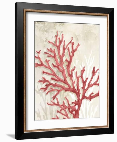 Red Coral Reef II-Eli Jones-Framed Art Print