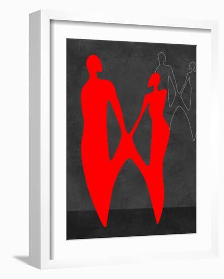 Red Couple 2-Felix Podgurski-Framed Art Print