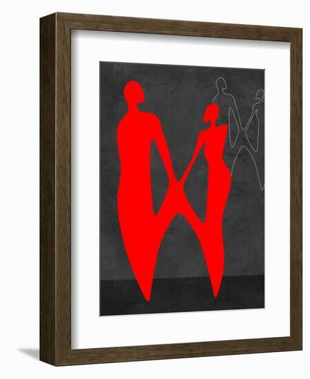 Red Couple 2-Felix Podgurski-Framed Art Print