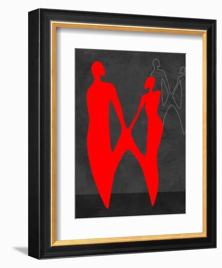 Red Couple 2-Felix Podgurski-Framed Art Print