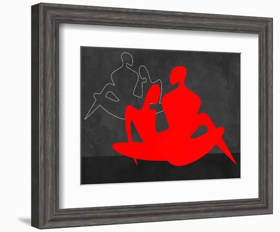 Red Couple 3-Felix Podgurski-Framed Art Print