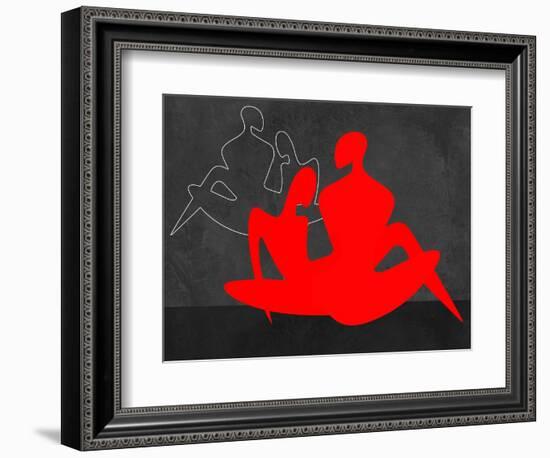 Red Couple 3-Felix Podgurski-Framed Art Print