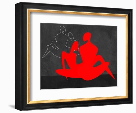 Red Couple 3-Felix Podgurski-Framed Art Print