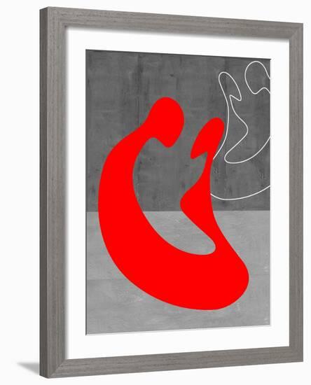 Red Couple-NaxArt-Framed Art Print