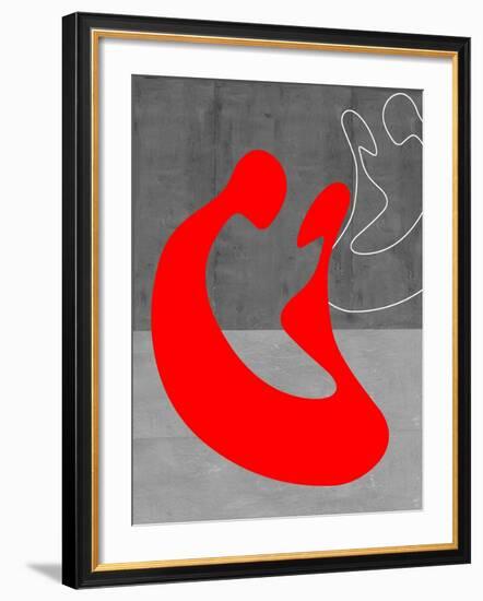 Red Couple-NaxArt-Framed Art Print