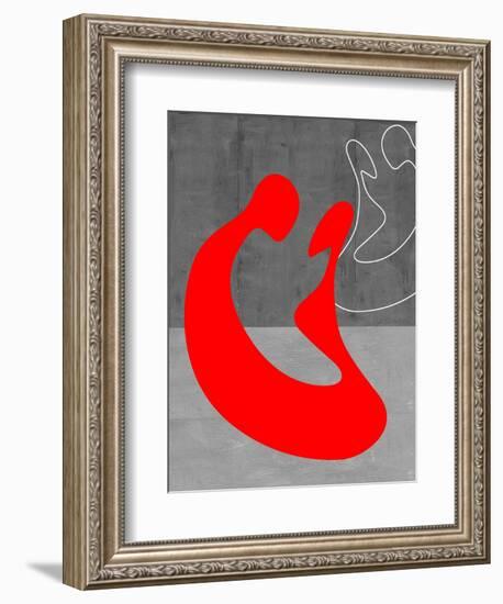 Red Couple-NaxArt-Framed Art Print