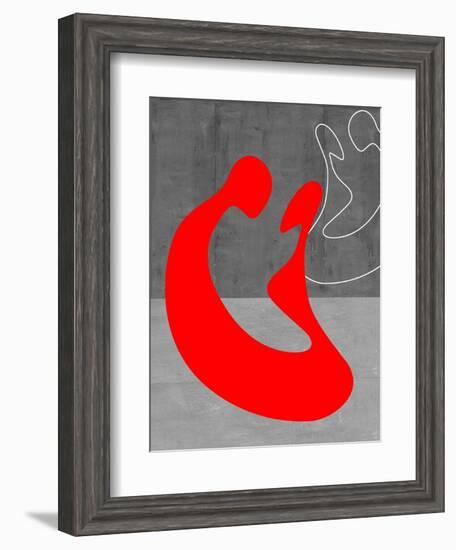 Red Couple-NaxArt-Framed Art Print