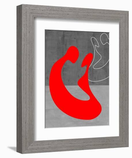 Red Couple-NaxArt-Framed Art Print