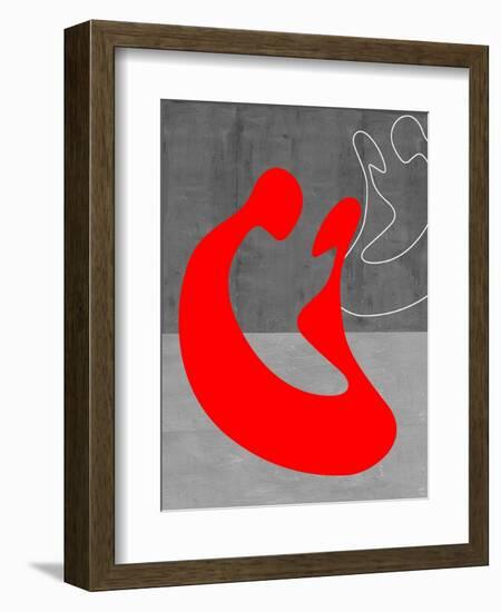 Red Couple-NaxArt-Framed Art Print