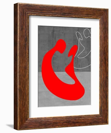 Red Couple-NaxArt-Framed Art Print